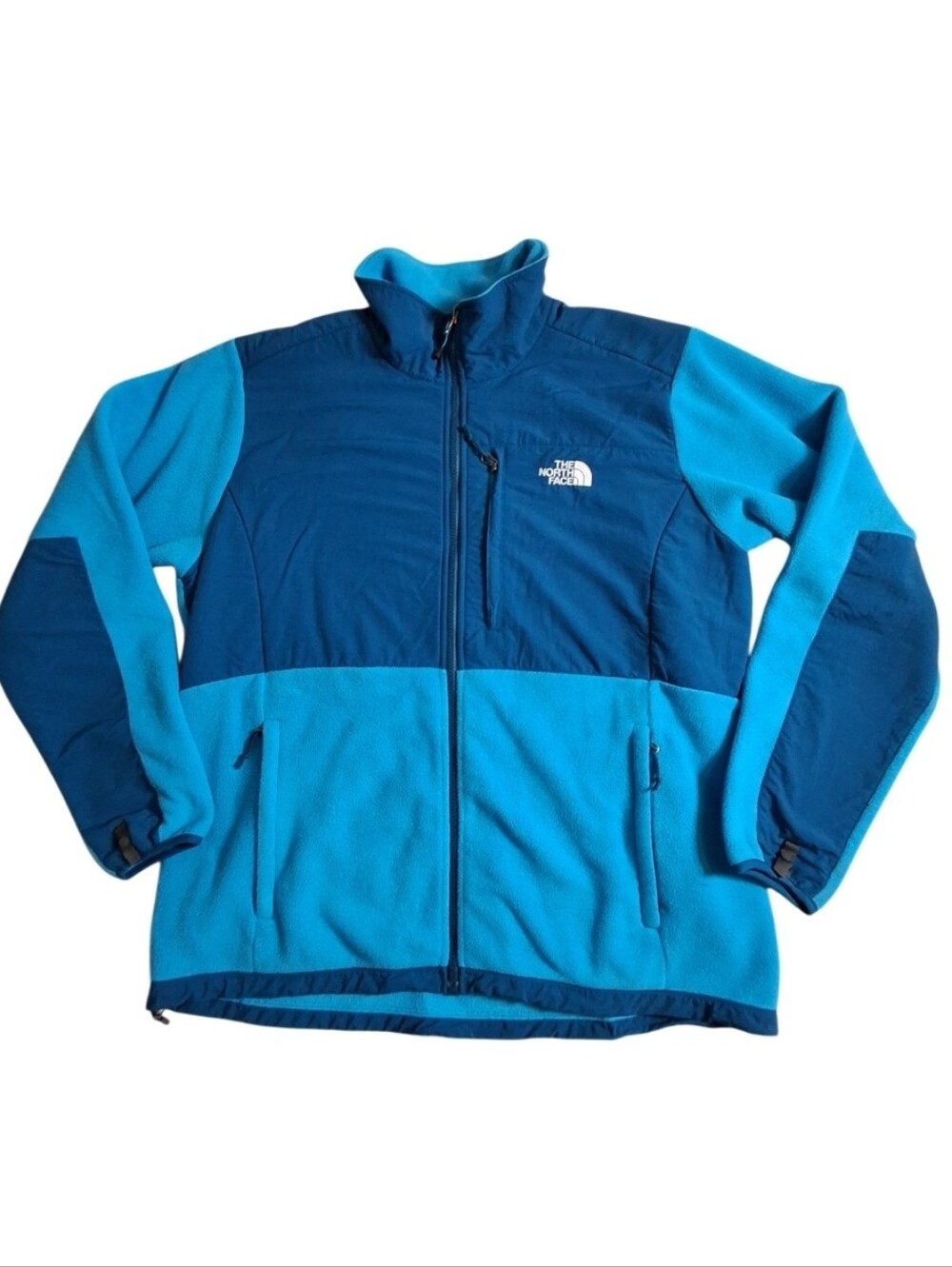 The North Face Denali Fleece Jacket Womens Blue Long Sleeve Polartec Outdoor 2XL